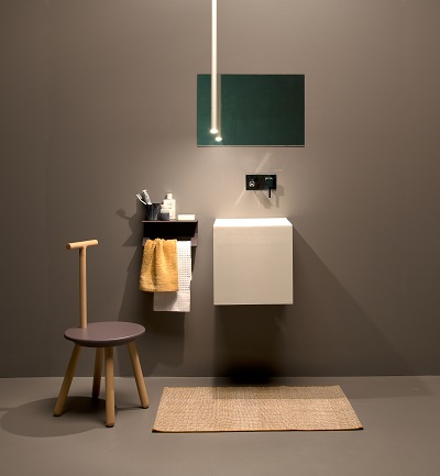 צבעים טבעיים בחדר אמבט