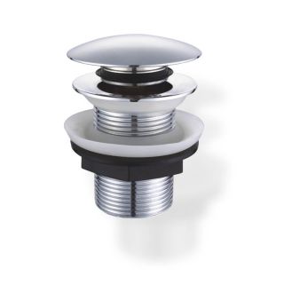 פקק לכיור ננעל עד דופן 55 מ"מ ללא גלש מים