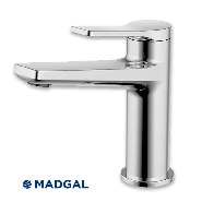 ברז ערבוב ניצב לכיור רחצה פיה קצרה