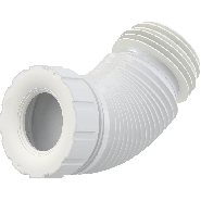 צינור אסלה שרשורי קצר