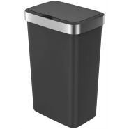 פח אשפה מרובע 50 ליטר HANNA סנסור  מט-שחור