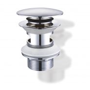 פקק לכיור ננעל עד דופן 55 מ"מ עם גלש מים