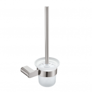 מברשת לניקוי אסלה עם מיכל תלוי מסדרת טל-נירוסטה מוברש