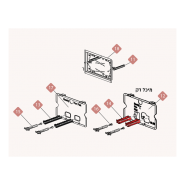 בורג למוט מחבר מוצלב ללחצני FUN / STRUP